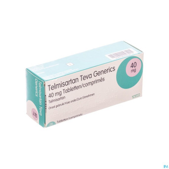 Telmisartan 40mg teva tabl  28