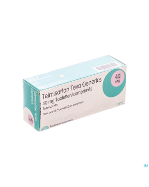 Telmisartan 40mg teva tabl  28