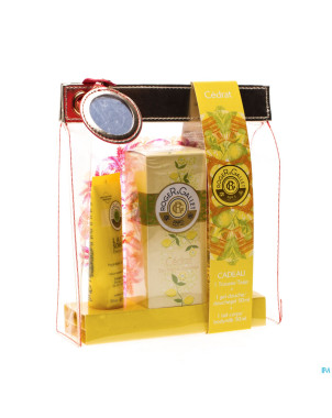 Roger&gallet coffret noel cedrat   100ml+50ml+50ml