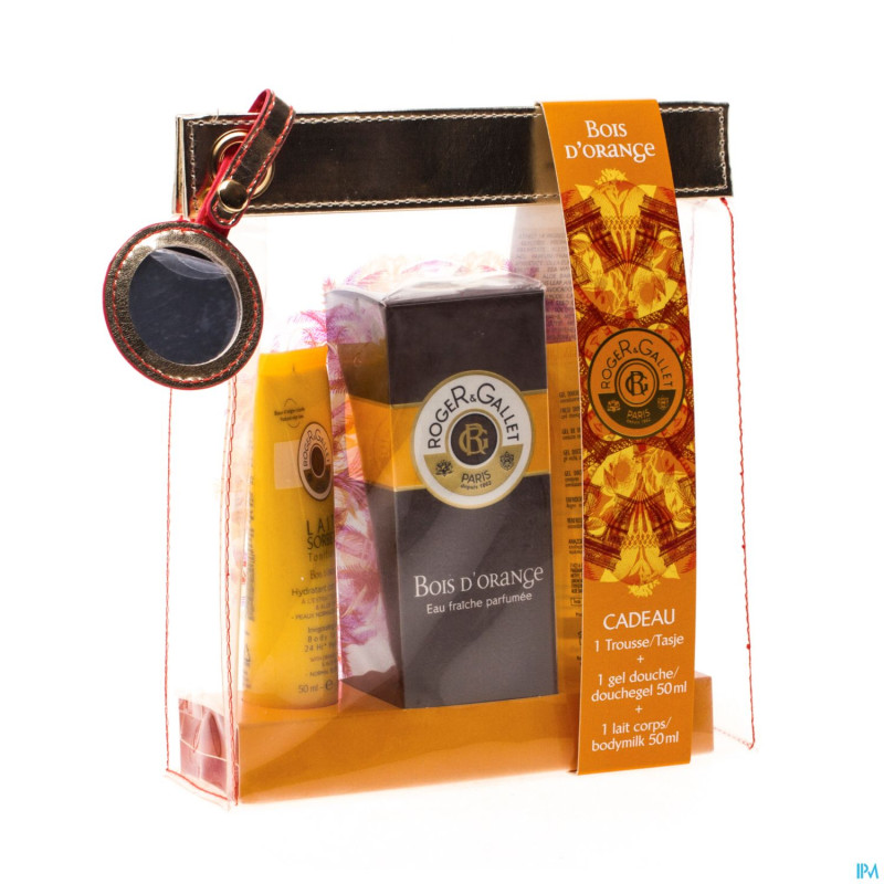 Roger&gallet coffret noel bois orange  100+50+50ml
