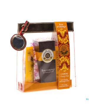 Roger&gallet coffret noel bois orange  100+50+50ml