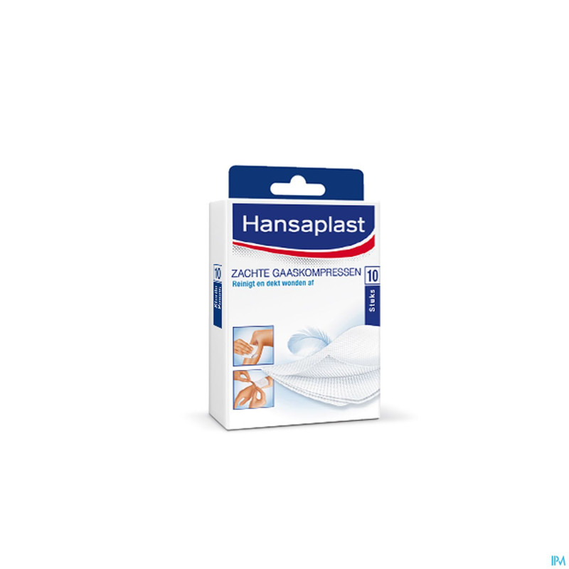 Hansaplast compresses douce 10