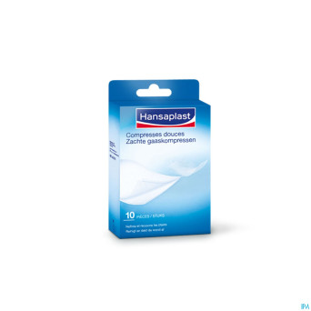 Hansaplast compresses douce 10