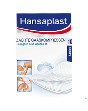 Hansaplast compresses douce 10