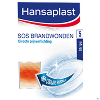 Hansaplast sos pansement brulures 5