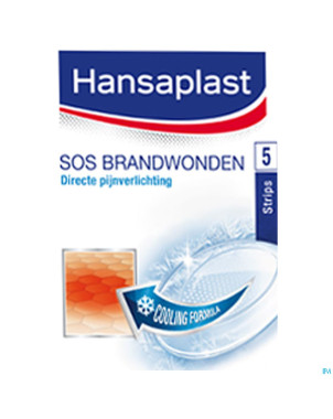 Hansaplast sos pansement brulures 5