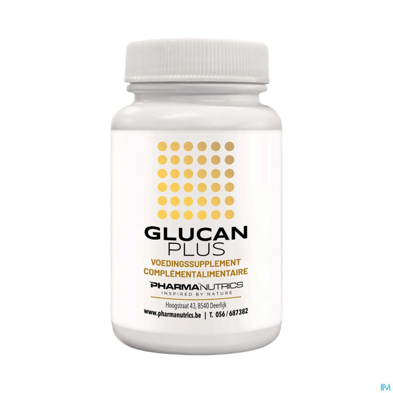 Glucan plus caps 30    pharmanutrics