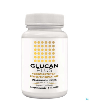 Glucan plus caps 30    pharmanutrics