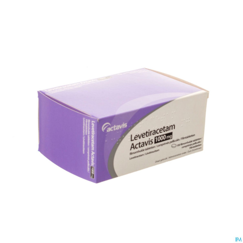 Levetiracetam actavis 1000 mg comp pell 100x1000mg