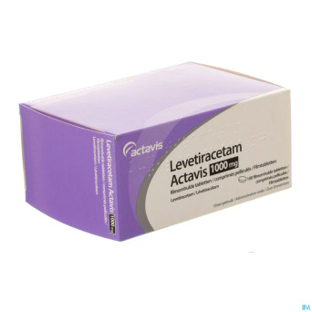 Levetiracetam actavis 1000 mg comp pell 100x1000mg