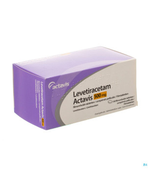 Levetiracetam actavis  500mg comp pell 100x 500mg