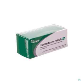 Desloratadine actavis  5 mg comp pell 100 x  5 mg