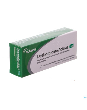 Desloratadine actavis  5 mg comp pell  30 x  5 mg