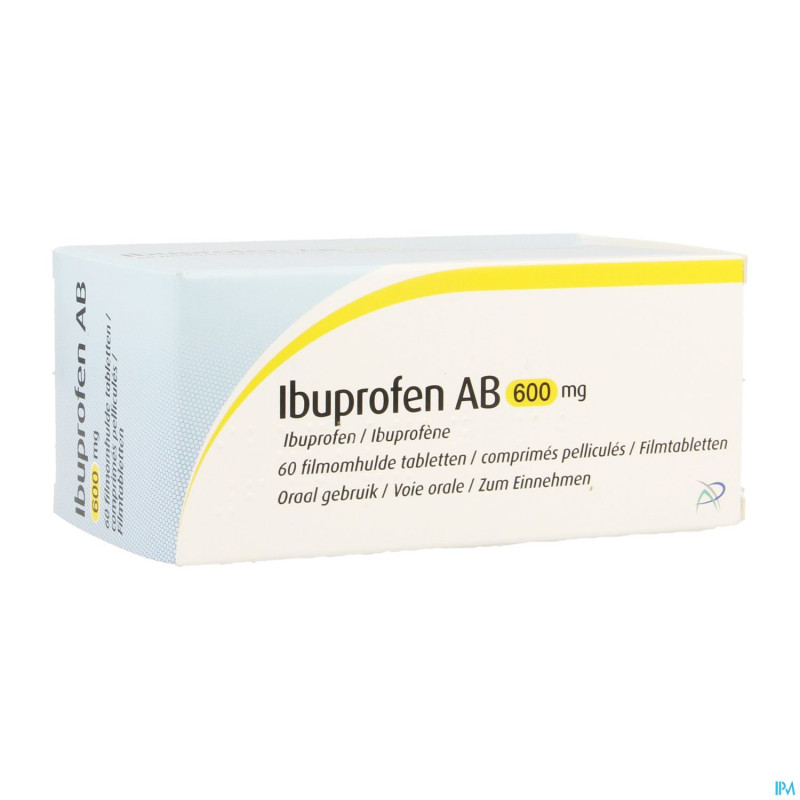 Ibuprofen actavis 600 mg comp pell  60 x 600 mg