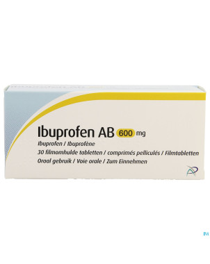 Ibuprofen ab 600 mg comp pell  30 x 600 mg