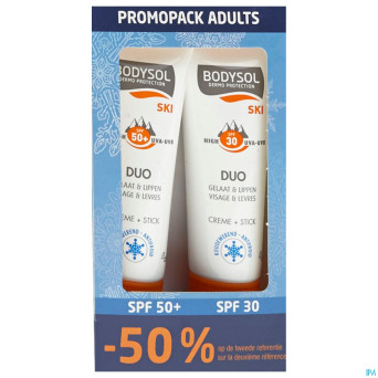 Bodysol ski adult 30 + ip50+  promo