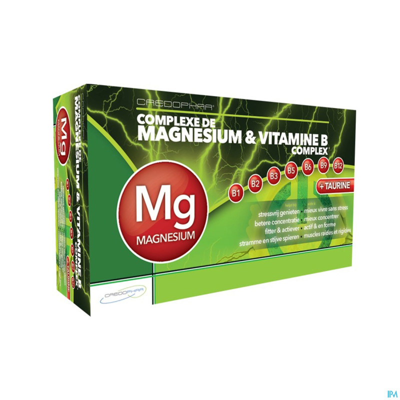 Magnesium & vit b complex    caps  60 credophar