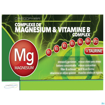 Magnesium & vit b complex    caps  60 credophar