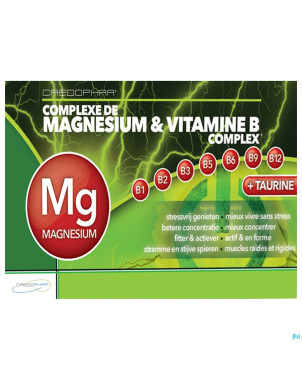 Magnesium & vit b complex    caps  60 credophar