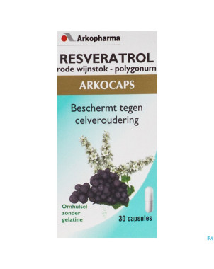 Arkogelules resveratrol    caps  30 cfr 3500014