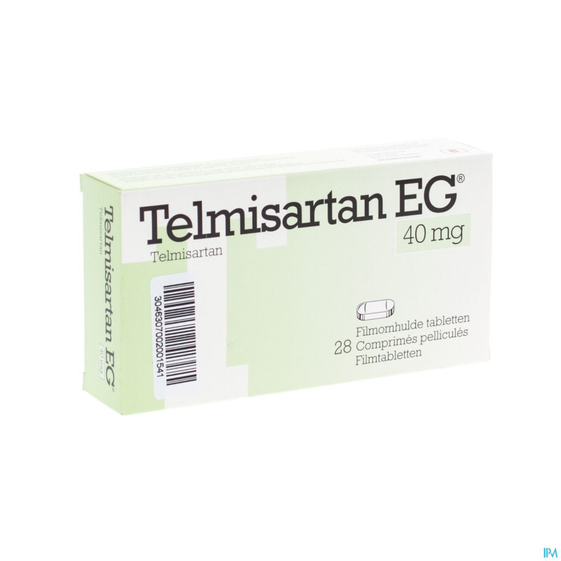 Telmisartan eg 40 mg comp pell 28