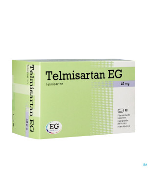 Telmisartan eg 40 mg comp pell 98