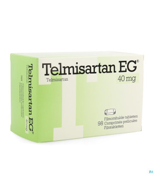 Telmisartan eg 40 mg comp pell 98