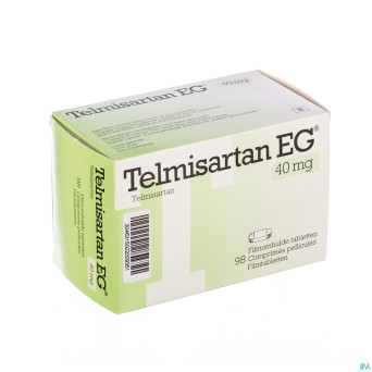 Telmisartan eg 40 mg comp pell 98