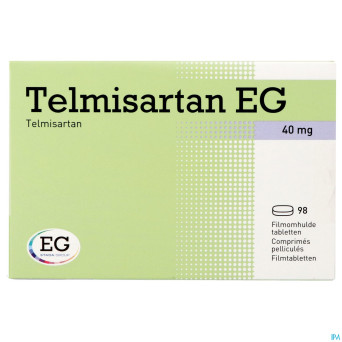 Telmisartan eg 40 mg comp pell 98
