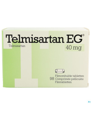 Telmisartan eg 40 mg comp pell 98