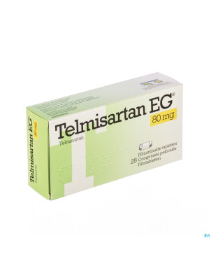 Telmisartan eg 80 mg comp pell 28