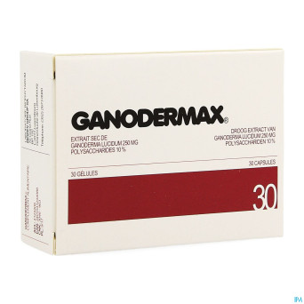 Ganodermax 250 caps 30