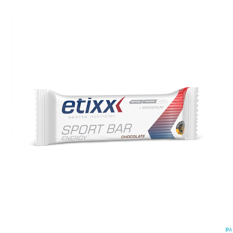 Etixx energy sport bar chocolate  1x40g