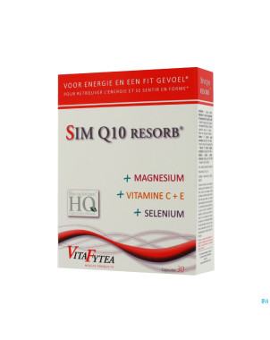 Vitafytea simq10 resorb caps 30