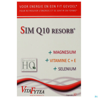 Vitafytea simq10 resorb caps 30