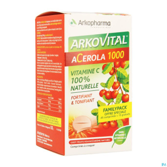 Arkovital acerola 1000 familypack tabl a macher 60