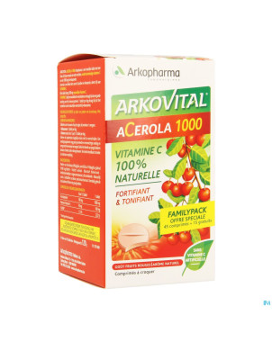 Arkovital acerola 1000 familypack tabl a macher 60
