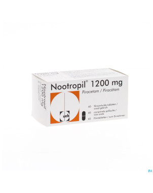 Nootropil 1200 mg impexeco tabl  60 pip