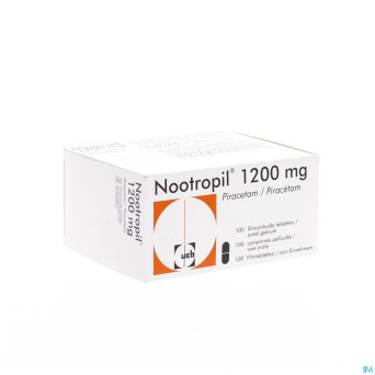 Nootropil 1200 mg impexeco tabl 100 pip