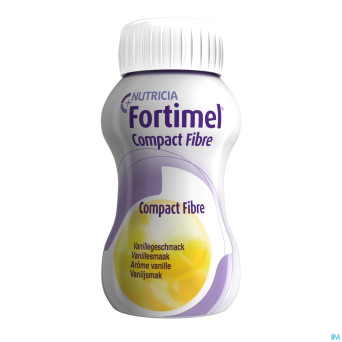 Fortimel compact fibre vanille 4x125ml