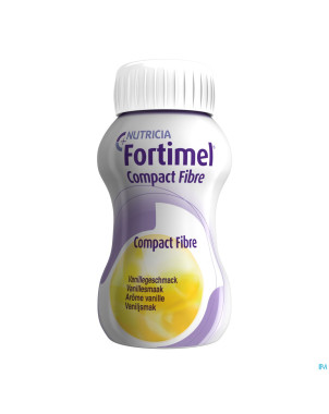Fortimel compact fibre vanille 4x125ml