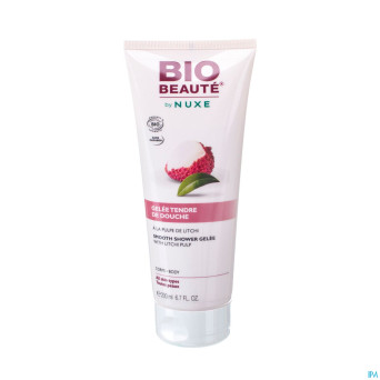 Bio beaute gelee tendre douche pulpe litchi  200ml