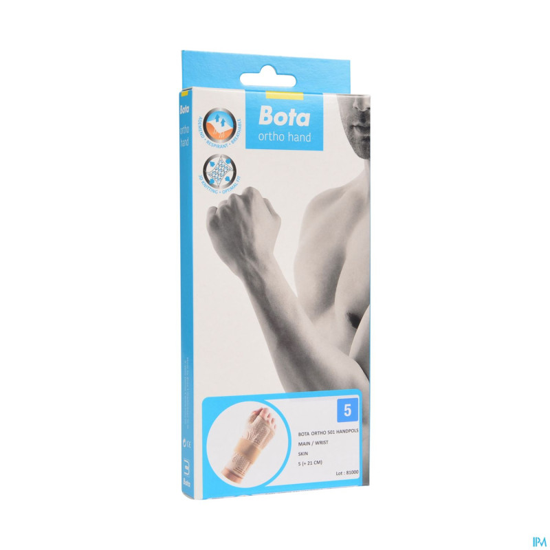 Bota ortho serre poignet main 501 beige n5