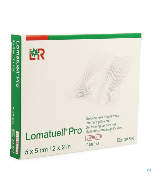 Lomatuell pro compresse ster  5x 5cm 10 30870