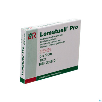 Lomatuell pro compresse ster  5x 5cm 10 30870