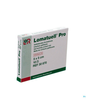 Lomatuell pro compresse ster  5x 5cm 10 30870
