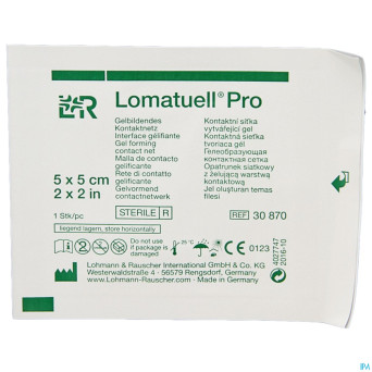 Lomatuell pro compresse ster  5x 5cm 10 30870