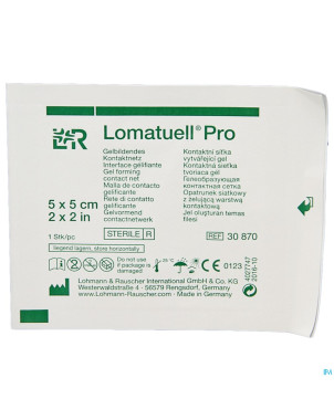 Lomatuell pro compresse ster  5x 5cm 10 30870