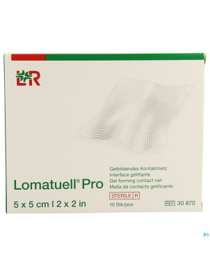 Lomatuell pro compresse ster  5x 5cm 10 30870