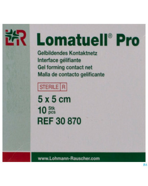 Lomatuell pro compresse ster  5x 5cm 10 30870